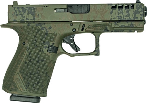 Picture of GLFA GL19 LGRN-BUNDLE STRIKER 9MM 4IN   LICHEN-GRN GL19LGRNBUNDLE 638457790818