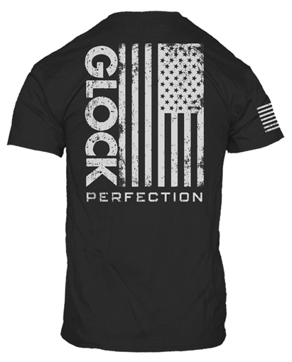 Picture of GLK AP96396 PERFECTION FLAG TEE 3XL BLK