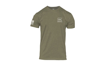 Picture of GLOCK PERFECTION FLAG TEE SHORT SLEEVE T SHIRT XL GREEN AP96400
