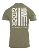 Picture of GLK AP96402 PERFECTION FLAG TEE 3XL GRN