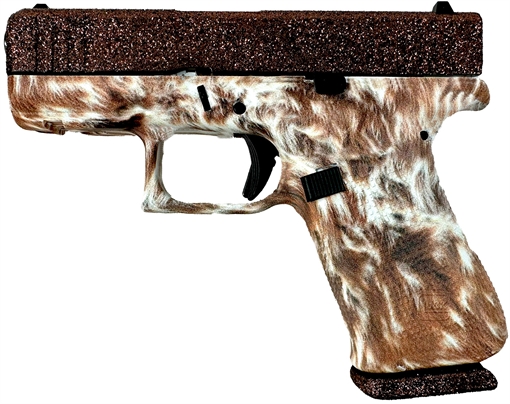 Picture of Glock PX4350204NML G43X Sports South Exclusive 9mm Luger 10+1 3.41" Black GMB Barrel, Twilight Cerakote Serrated Steel Slide, Longhorn Cerakote Polymer Frame w/Beavertail, Ambidextrous PX4350204NML PX4350204NTL
