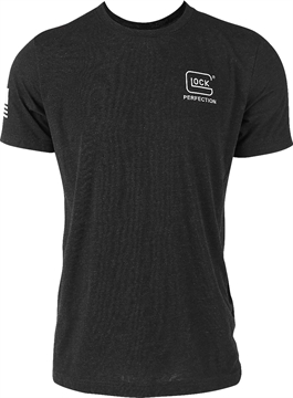 Picture of Glock 2nd Amendment Tee Black Cotton/Polyester Short Sleeve Small AP96306
