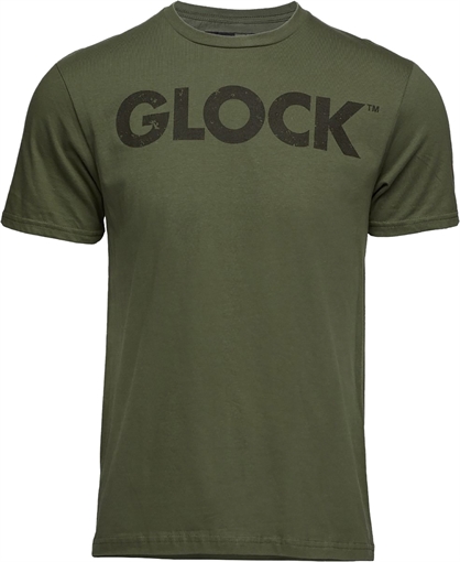 Picture of Glock Caliber Tee Military Green Ringspun Cotton Short Sleeve XL AP96159