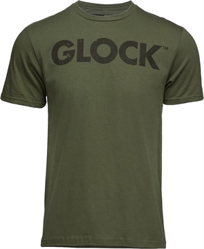 Picture of Glock Caliber Tee Military Green Ringspun Cotton Short Sleeve 3XL AP96164