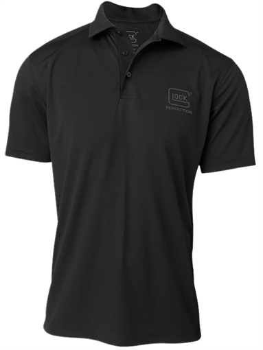 Picture of Glock Glock Perfection Polo Black Polyester Mesh Short Sleeve Small AP96211