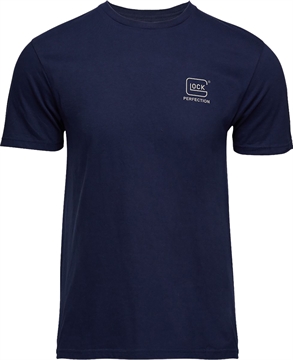 Picture of Glock Glock Strong Tee Navy Ringspun Cotton Short Sleeve 3XL AP96198