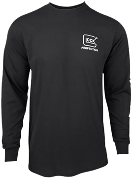 Picture of Glock Perfection Long Sleeve Tee Black Pre-Shrunk Cotton Long Sleeve Small AP96098