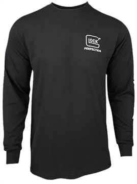 Picture of Glock Perfection Long Sleeve Tee Black Pre-Shrunk Cotton Long Sleeve XL AP96101