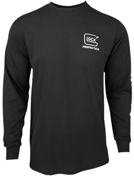 Picture of Glock Perfection Long Sleeve Tee Black Pre-Shrunk Cotton Long Sleeve 3XL AP96103