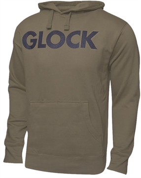 Picture of Glock Traditional Hoodie OD Green Durable Soft Fabric Long Sleeve Medium AP95788_NEW