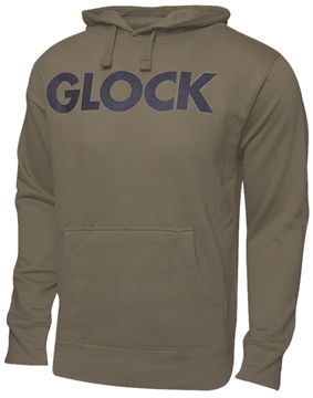 Picture of Glock Traditional Hoodie OD Green Durable Soft Fabric Long Sleeve Large AP95789_NEW