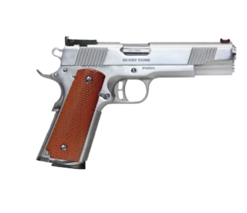 Picture of GLOBAL DEFENSE DESERT STORM 1911 HGA 45 AUTO POLISHED CHROME 5" 8+1RD GDDSCR455