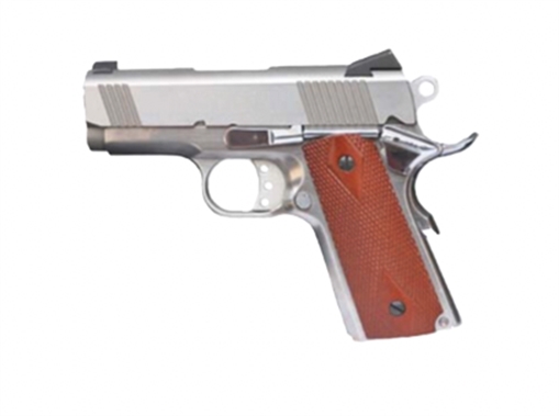 Picture of GLOBAL DEFENSE TITAN CHROME 1911 HGA 45 AUTO 31/8" 7 +1RD 1 MAG GDTICR454
