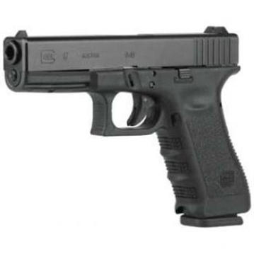 Picture of GLOCK 17 G17 GEN 4 HGA 9MM 4.49 IN BBL FS BLACK 5LB TRIGGER 3 17RD MAGS GLOGUG1750203