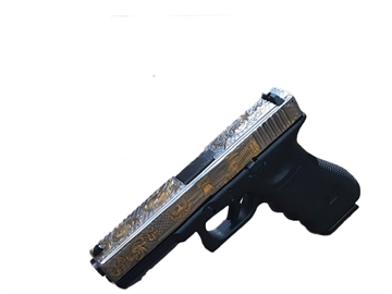 Picture of GLOCK 17 G17 HGA 9MM 4.0 IN BBL FS 5LB 2 15RD MAGS NICKEL PLATED EGYPT GLOGUI1750203NPEGY