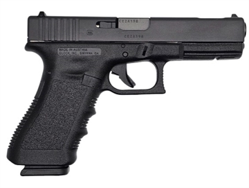 Picture of GLOCK 17C Gen 3, TALO Exclusive, Striker Fired, Semi-automatic, Polymer Frame Pistol, Full Size, 9MM, 4.49" Barrel, Matte Finish, Black, Fixed Sights, 17 Rounds, 2 Magazines PI1759203 PI-17592-03