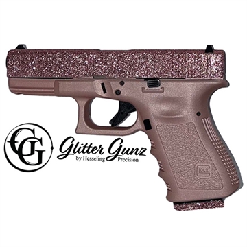 Picture of GLOCK 19 9MM 4.49 ROSE GOLD GLITTER GUNZ UI1950203RGGG