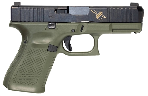 Picture of GLOCK 19 G19 GEN 5 BFG THUNDER RANCH HGA 9MM 4.0 IN BBL FS 3 15RD MAGS AMG STEEL 5LB MOS BFG FRAME UA195S203MOSBFGTR