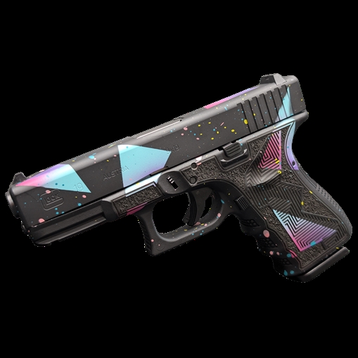 Picture of GLOCK 19 GEN 3 80'S DISCO 9MM PISTOL 4.01" FXD 5.5lb 2-15RD MAGS PI1950203-80S 756542286456