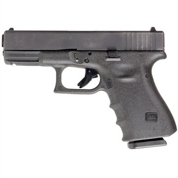 Picture of Glock 19 Gen 3 Compact Handgun 9mm Luger 10/rd Magazines (2) 4.02" Barrel Black RTF Austria PT1950201