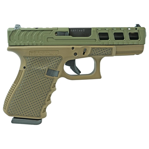 Picture of Glock 19 Gen 3 Custom "Thrasher" Handgun 9mm Luger 15rd Magazines (2) 4" Barrel USA UI1950203 MODTHRASHER