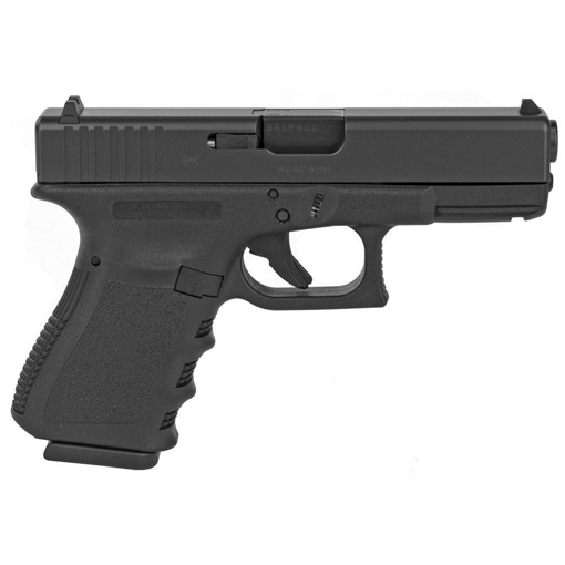 Picture of Glock 19 Gen 3 Handgun 9mm Luger 15/rd Magazines (2) 4.02" Barrel Black RTF2 Austria REBUILT PR19500