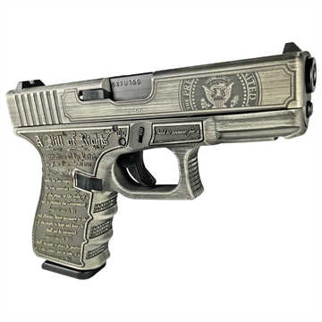 Picture of Glock 19 Gen 3 "Trump 2024" Handgun 9mm Luger 15rd Magazines (2) 4" Barrel Austria PI1950203 MODT24