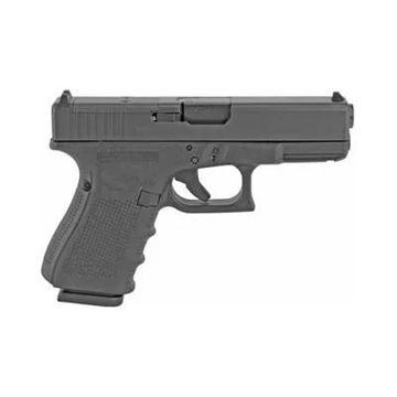 Picture of Glock 19 Gen 4 MOS Compact Handgun 9mm Luger 10/rd Magazines (3) 4" Barrel Black USA UG1950201MOS