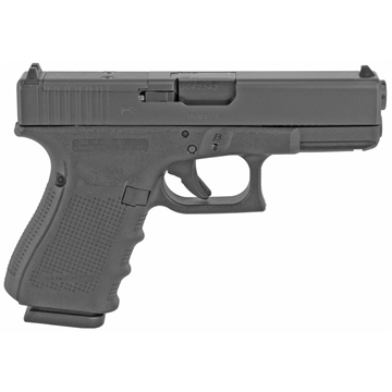 Picture of Glock 19 Gen 4 MOS Compact Handgun 9mm Luger 15/rd Magazines (3) 4.02" Barrel Black Austria REFURBISHED PR19501MOS
