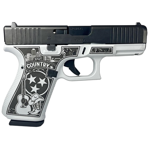 Picture of Glock 19 Gen 5 Custom "Tennessee-Navy Gray" Handgun 9mm Luger 15/rd Magazines (3) 4.02" Barrel Austria PA195S203 MODTNG