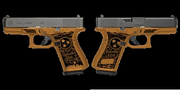 Picture of GLOCK 19 GEN 5 TENNESSEE ORANGE 9MM PISTOL 4.02" FXD 5.5lb 3-15RD MAG CASH AMERICA EXCLUSIVE PA195S203-TN 756542286579