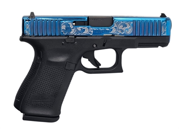 Picture of GLOCK 19 9MM FS BLUE POLISHED 15RD PI1950203-ENG PI1950203-ENG POLISHED