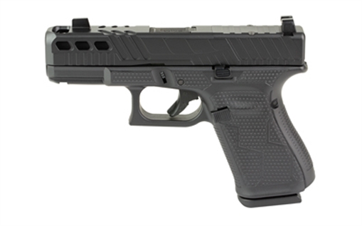 Picture of GLOCK 19 GEN 5, Orca, Semi-automatic, Striker Fired, Polymer Frame Pistol Compact, 9mm, 4.02" Ported Barrel, Cerakote Finish, Black, Optic Ready, 15 Rounds, 3 Magazines PA195S203