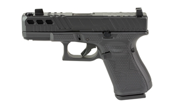 Picture of GLOCK 19 GEN 5, Orca, Semi-automatic, Striker Fired, Polymer Frame Pistol Compact, 9mm, 4.02" Ported Barrel, Cerakote Finish, Black, Optic Ready, 15 Rounds, 3 Magazines PA195S203