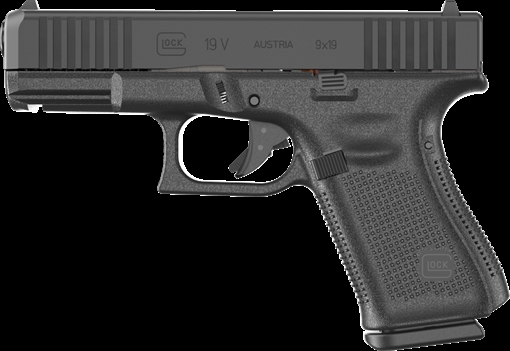 Picture of GLOCK 19 V 9MM PISTOL 4" BLACK FXD 5.5 3-15RD MAGS UV1950203
