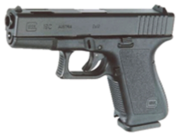 Picture of GLOCK 19C Gen 3, TALO Exclusive, Striker Fired, Semi-automatic, Polymer Frame Pistol, Compact, 9MM, 4.02" Barrel, Matte Finish, Black, Fixed Sights, 15 Rounds, 2 Magazines PI1959203