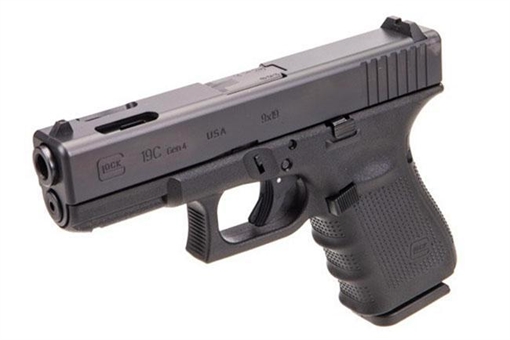 Picture of Glock 19C Gen 4 Compact Handgun 9mm Luger 15/rd Magazines (3) " Barrel Black USA REBUILT UR19591