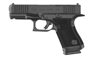 Picture of GLOCK 19 G19 GEN 6 ORS  HGA 9MM 4.0 IN BBL FS 5LB 3 10RD MAG 5LB FLAT TRIGGER FRONT SERRATIONS P61950201
