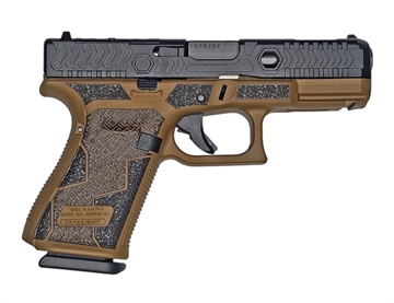Picture of SHARK COAST CUSTOMS 19V COMP 9MM 4.02IN BARREL KAVORKA FDE RMR CUT 10RD PV1959201KFDE-C CAMFOUR EXCLUSIVE PV1959201KFDE-C