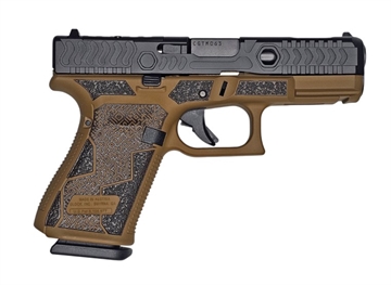 Picture of SHARK COAST CUSTOMS 19V COMP 9MM 4.02IN BARREL KAVORKA FDE RMR CUT 15RD PV1959203KFDE-C CAMFOUR EXCLUSIVE PV19590203KFDE-C