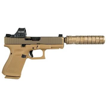 Picture of SHARK COAST CUSTOMS 19 V SHARK PUPPY 9MM 4.02IN BARREL 15RD FDE PV1950203SKPFDE CAMFOUR EXCLUSIVE PV1950203SKPFDE