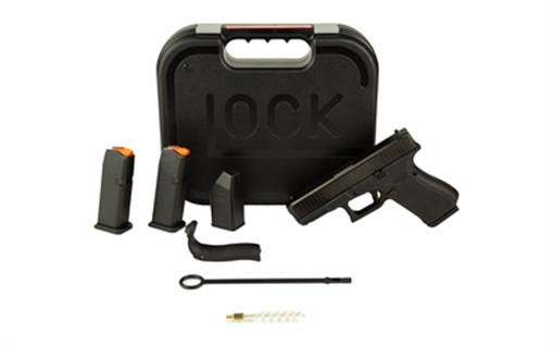 Picture of Glock V-Series Model 19 Handgun 9mm Luger 15rd Magazines (3) 4.02" Barrel Black US Made UV1950203