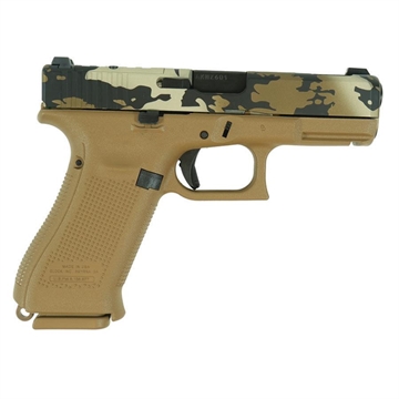 Picture of Glock 19X MOS MultiCam Slide Handgun 9mm Luger 17rd Magazines (3) 4" Barrel Glock Night Sights USA Made UX1950703 MOD19MC