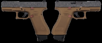 Picture of GLOCK 19X V CABEZA DE COBRE 9MM PISTOL 4" BRONZE/DIGI 1-17RD 2-19RD MAGS 19XV-CDC