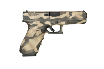 Picture of GLOCK 20 G20 GEN 4 HGA 10MM AUTO 4.6 IN BBL FS 5LB 3 15RD MAGS CERAKOTE SANDSTORM CAMO FRAME/SLIDE GLOGUG2050203SSC