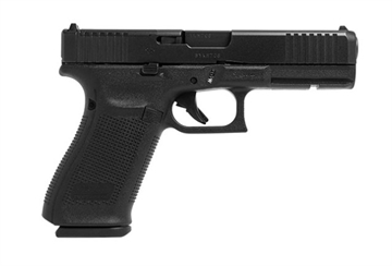 Picture of GLOCK 20 Gen 5 M.O.S., Striker Fired, Semi-automatic, Polymer Frame Pistol, Full Size, 10MM, 4.61" Barrel, Matte Finish, Black, Fixed Sights, Optics Ready, 10 Rounds, 3 Magazines, Comes with Glock OEM Adapter Plate 06 for Trijicon RMR Footprint UA205S201MOS