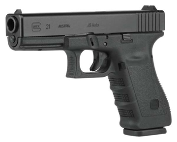 Picture of GLOCK 21 G21 GEN 4 HGA 45 AUTO 4.6 IN BBL FS 5LB 3 10RD MAGS W BACKSTRAPS DUAL RECOIL SPRINGS PG2150201