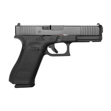 Picture of GLOCK 22 Gen5 MOS, Semi-automatic, Striker Fired, Full Size, 40 S&W, 4.01" Barrel, Black, Interchangeable, 15Rd, Rebuilt, Polymer, Matte PR22555MOS