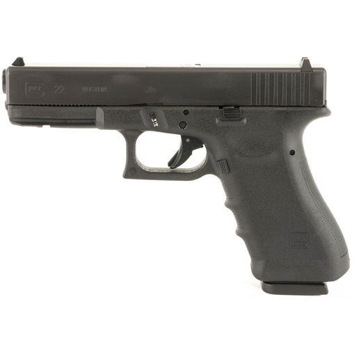 Picture of GLOCK 22 G22RTF GEN3 HGA 40 S&W 4.49 IN BBL FS 5LB 2 10RD MAGS STRAIGHT SERRATION RTF PT2250201