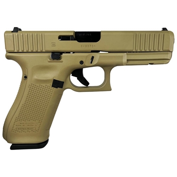 Picture of Glock 22 Gen 5 Custom "FDE" Handgun .40 S&W 15/rd Magazines (3) 4.49" Barrel Austria PA225S203 MODFDE